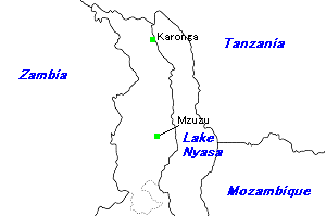 Northern Region（北部州）の地図