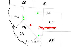 Paymasterリチウムプロジェクト周辺地図