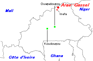 Arae-Gassel金プロジェクト周辺地図