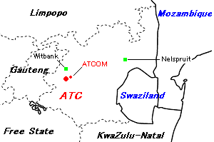 ATC石炭鉱山周辺地図