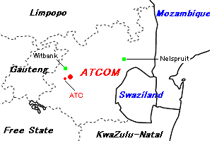 ATCOM石炭鉱山周辺地図