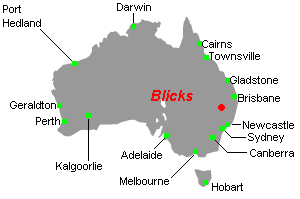 Blicks銅・金プロジェクト周辺地図