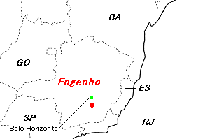 Engenho鉄鉱山周辺地図