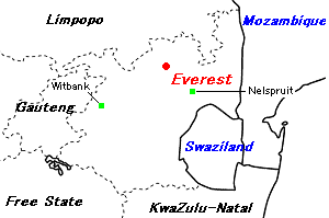 Everest（エベレスト）白金鉱山周辺地図