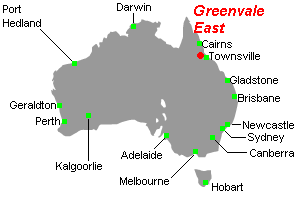 Greenvale Eastプロジェクト周辺地図