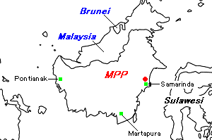 MPP石炭鉱山周辺地図