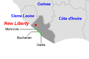 New Liberty金プロジェクト周辺地図