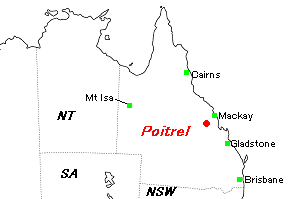 Poitrel（ポイトレル）鉱山周辺地図
