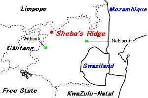 Sheba's Ridge PGMプロジェクト周辺地図