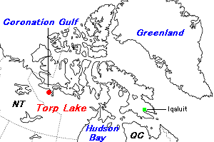Torp Lakeリチウムプロジェクト周辺地図