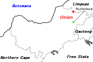 Union（ユニオン）PGM鉱山周辺地図