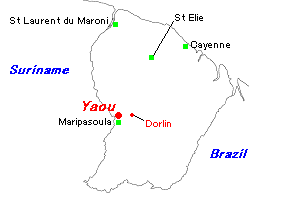 Yaou鉱山周辺地図